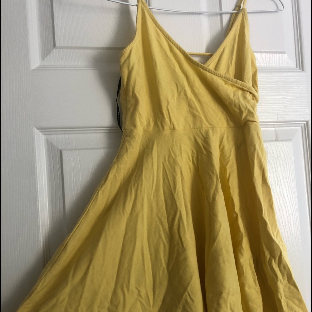 Forever 21 criss cross back mini dress
